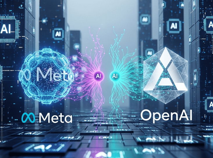 A rivalidade entre Meta e OpenAI: impacto no futuro da IA