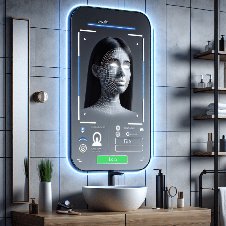 Smart Mirror with Face Recognition Login