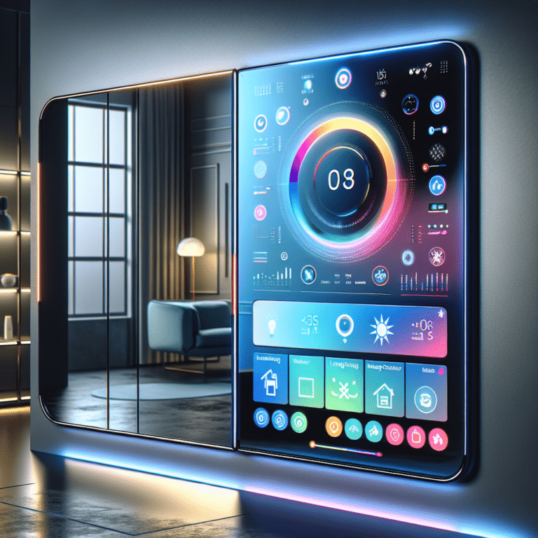 Smart Mirror with Smart Home Dashboard