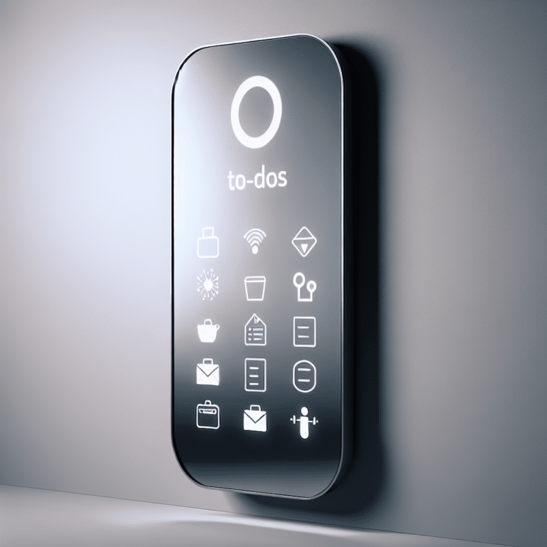 Smart Mirror with Personal To-Do List