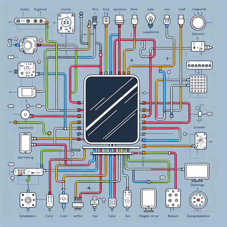 Simplified Smart Mirror Wiring for Beginners