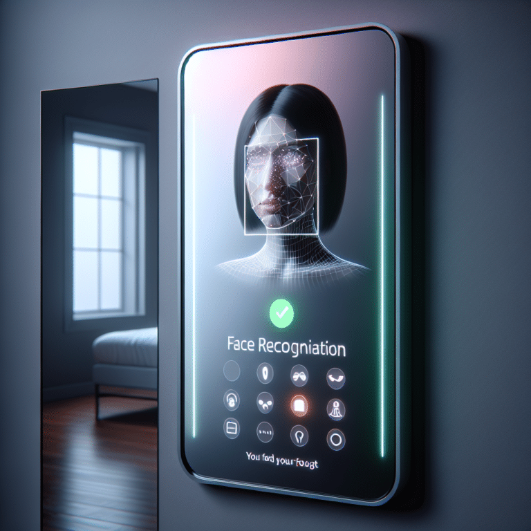 Smart Mirror with Face Recognition Login