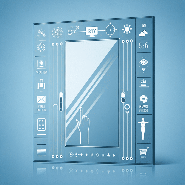 Budget Smart Mirror Project