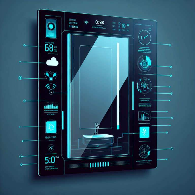 Designing and Building a Smart Bathroom Mirror