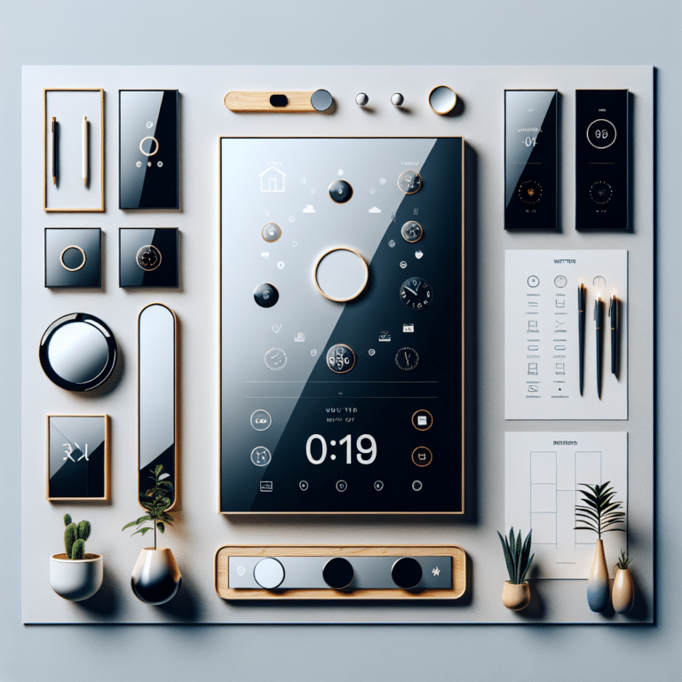 Wall-Mounted Smart Mirror Design Ideas