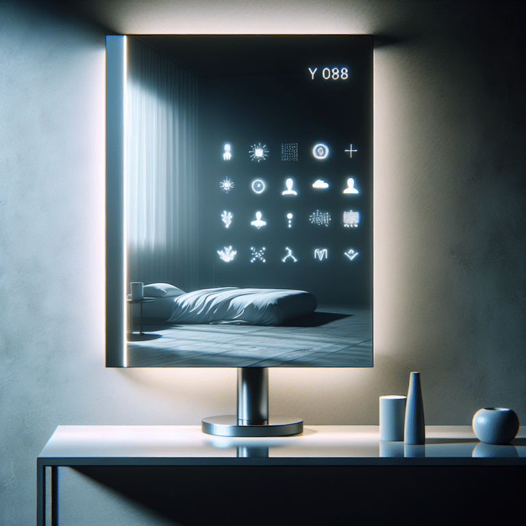 Smart Mirror with Daily Motivation Quotes