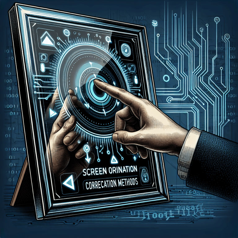 Methods to Correct Smart Mirror Screen Orientation