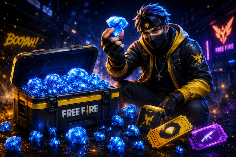 Cómo los jugadores están consiguiendo diamantes en Free Fire sin gastar de más