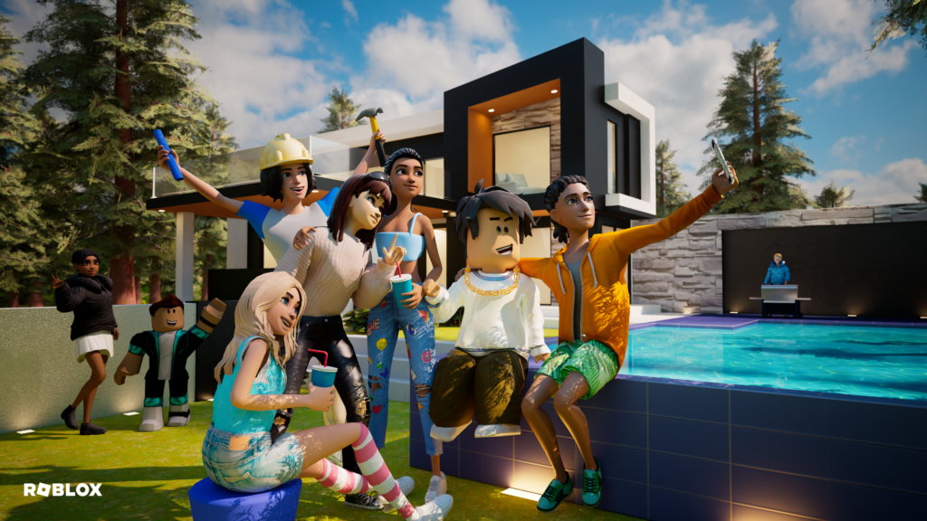 People connecting on Roblox