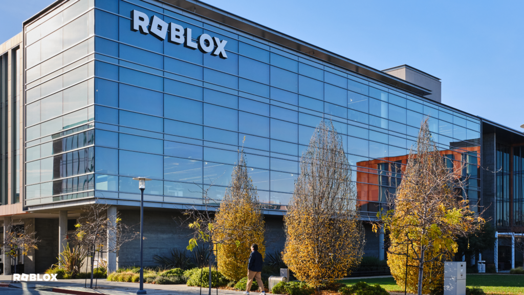 Roblox Q3 2026 earnings: Roblox HQ building in San Mateo, CA