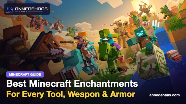 Best Minecraft Enchantments: For Every Tool, Weapon & Armor