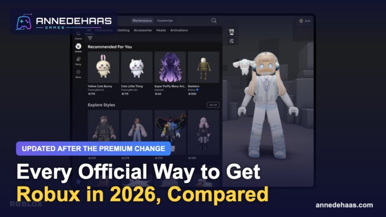 Every official way to get Robux in 2026 compared – Annedehaas Games